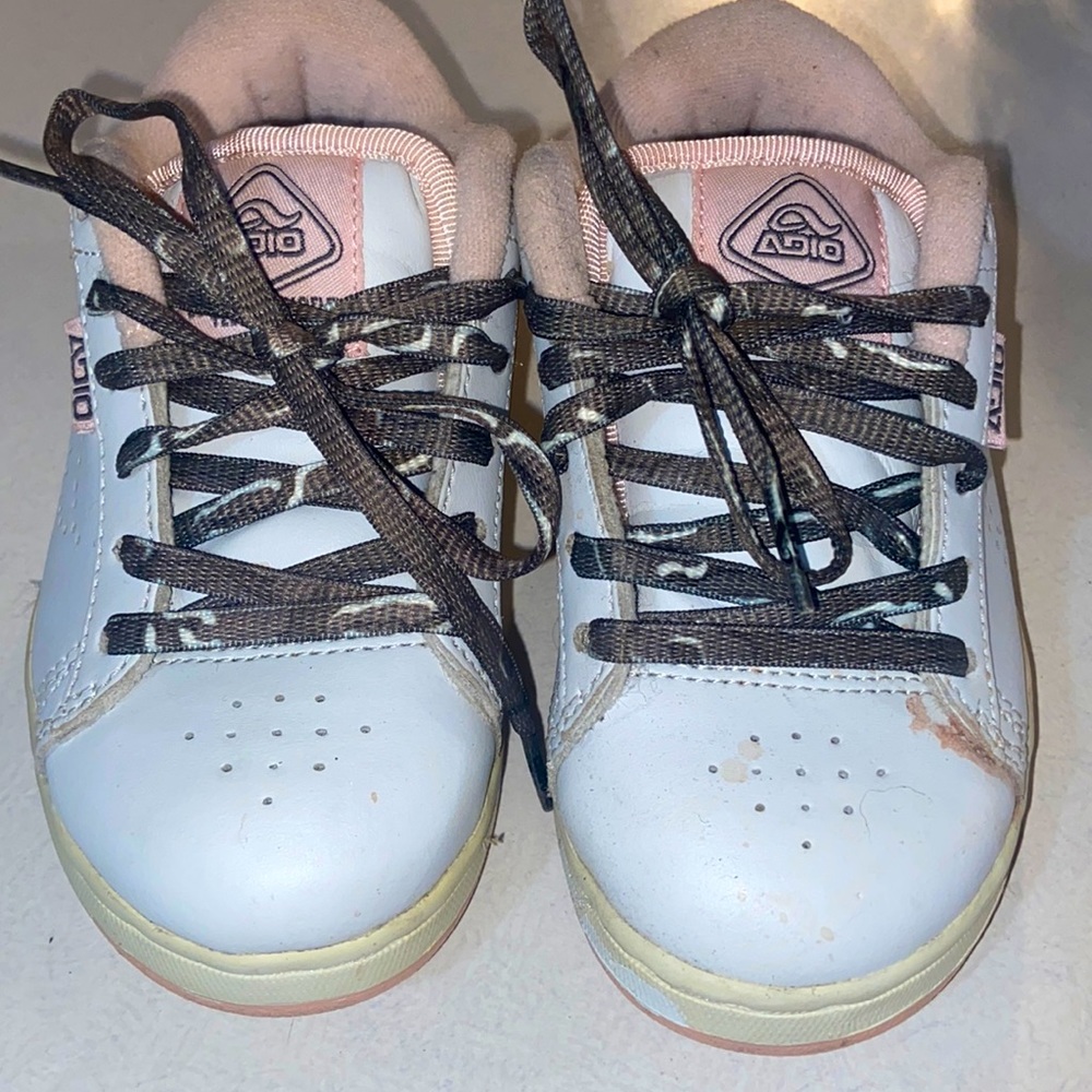 Little girl Adio skater shoes size 12